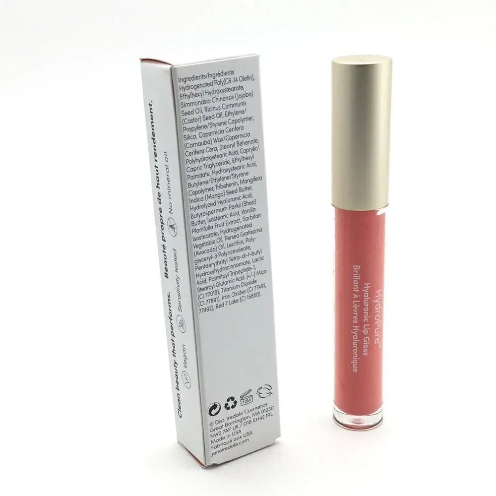 Jane Iredale HydroPure Hyaluronic Acid Lip Gloss 3.75 ml / 0.126 fl oz. Peach